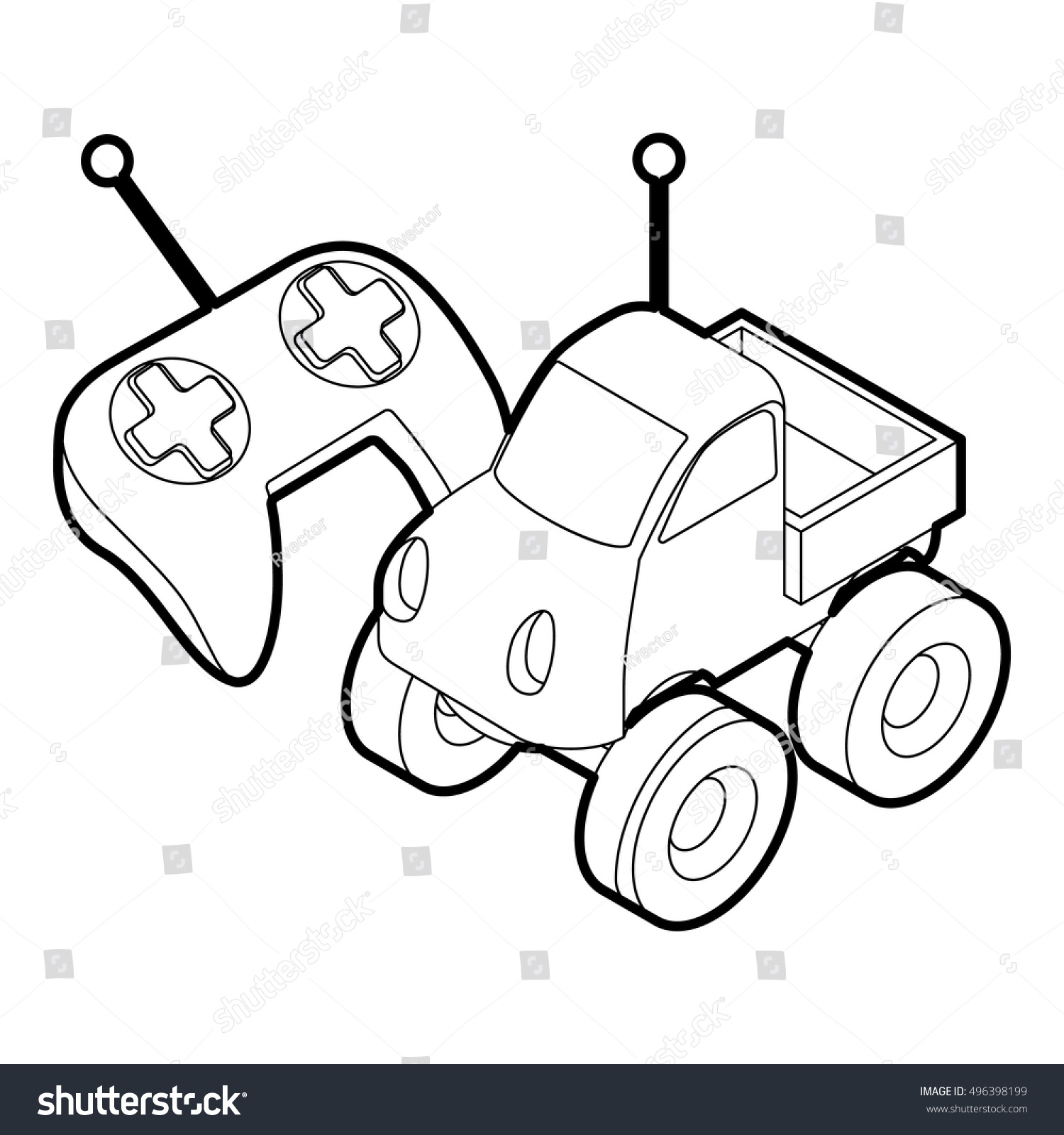 Outline Illustration Remote Control Car Toy Stock Vector Royalty Free 496398199 Shutterstock Outline Illustration Remote Control Car Toy Stock Vector Royalty Free 496398199 Shutterstock