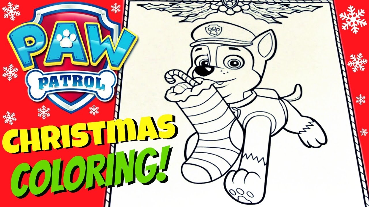 paw patrol holiday coloring pages paw patrol holiday coloring pages