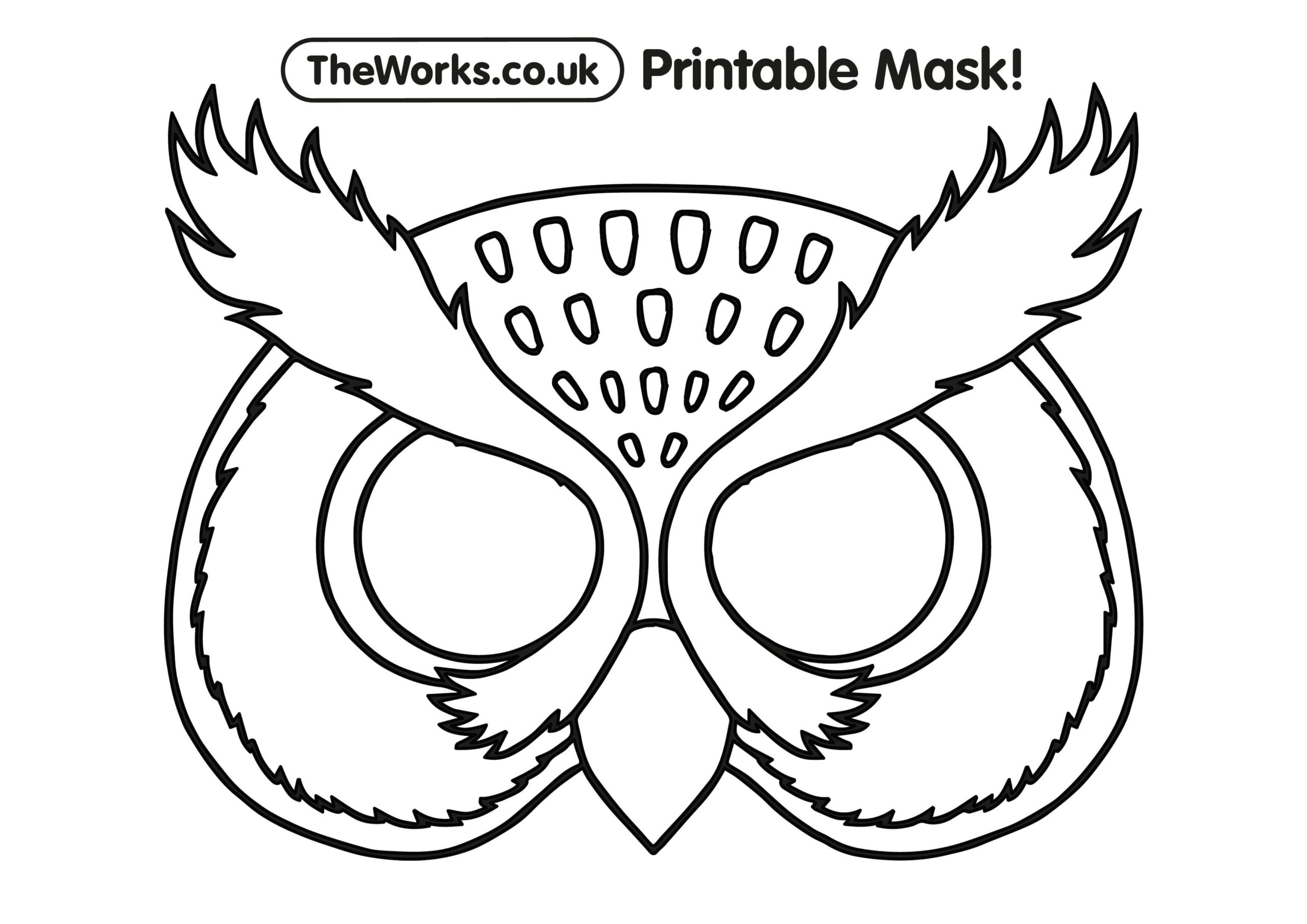Print At Home Animal Masks The Works Print At Home Animal Masks The Works