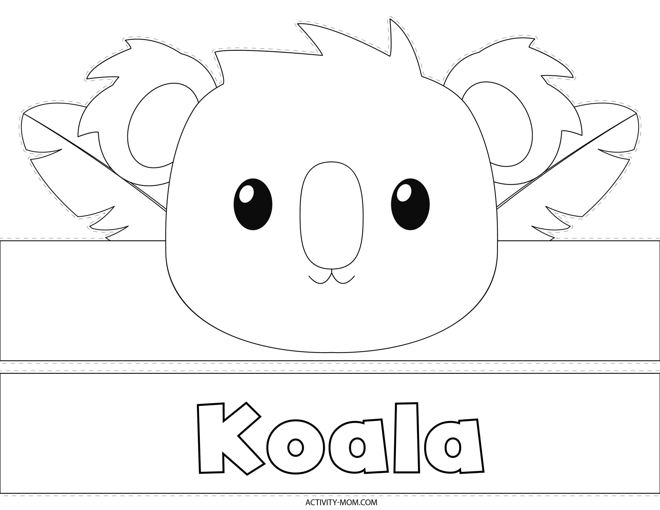 Printable Animal Crowns For Kids free The Activity Mom