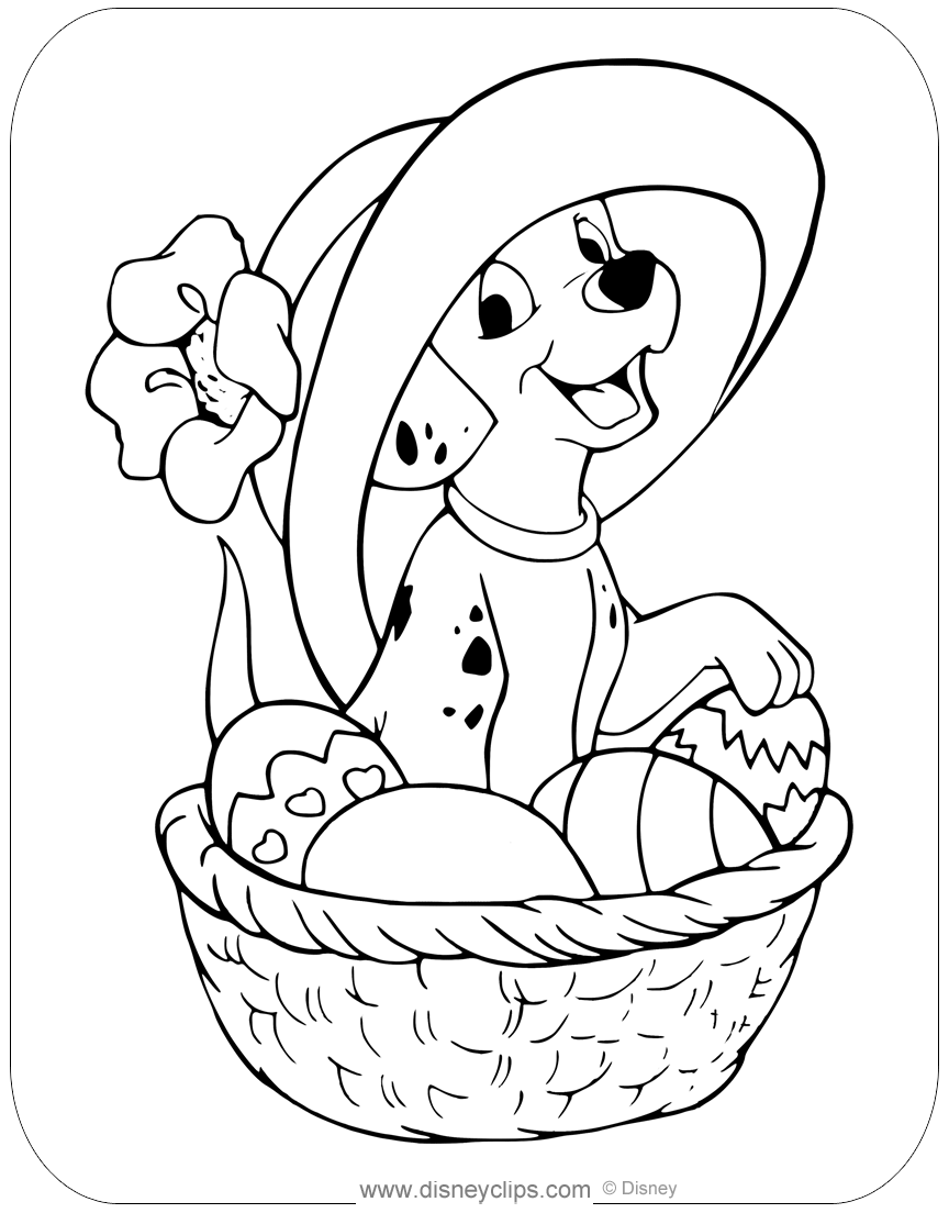 Printable Disney Easter Coloring Pages 5 Disneyclips Printable Disney Easter Coloring Pages 5 Disneyclips