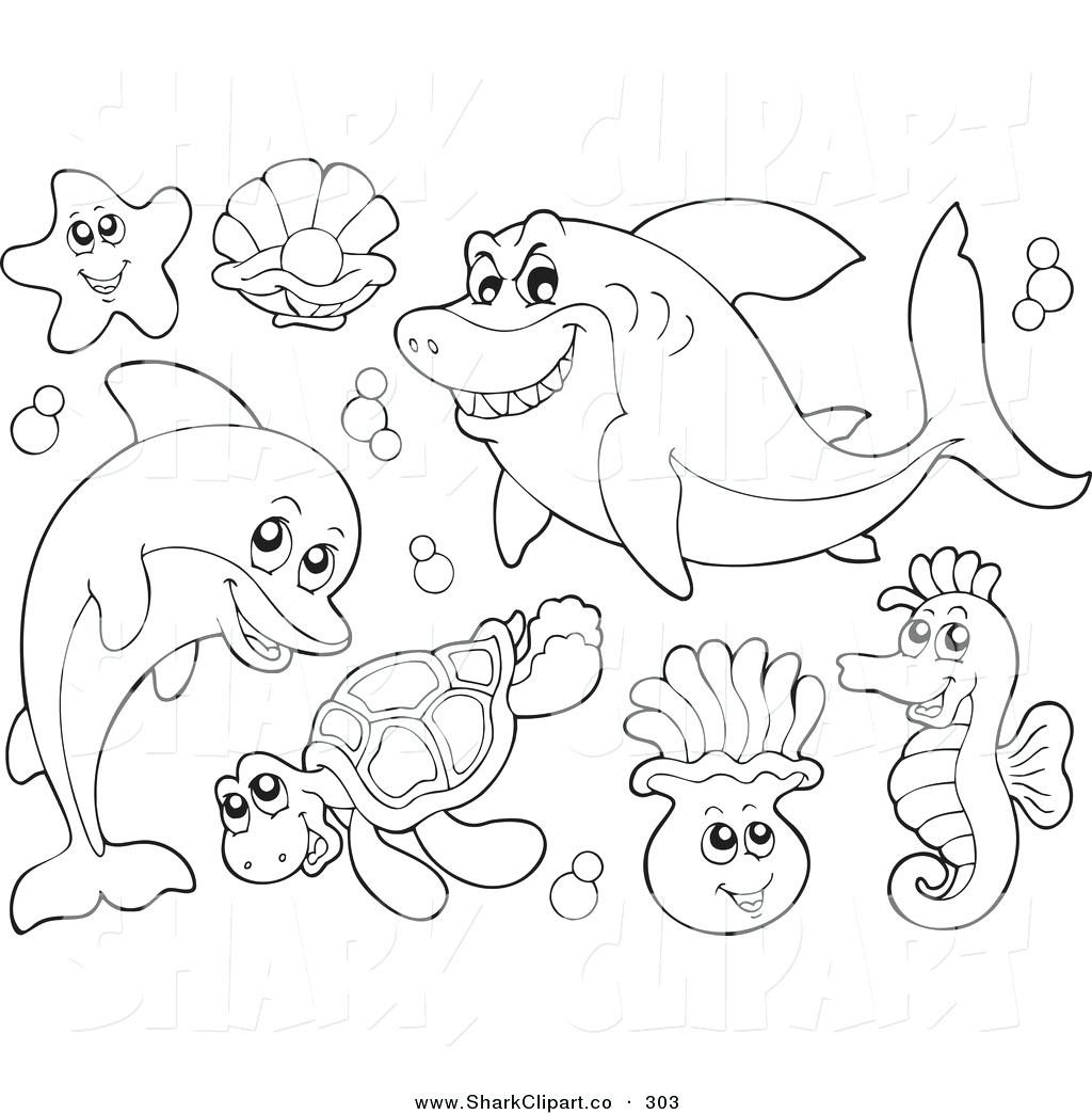 printable coloring pages sea animals printable coloring pages sea animals