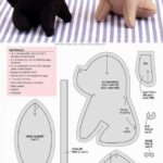 Pug Plush Pattern Cute Sewing Pattern Printable