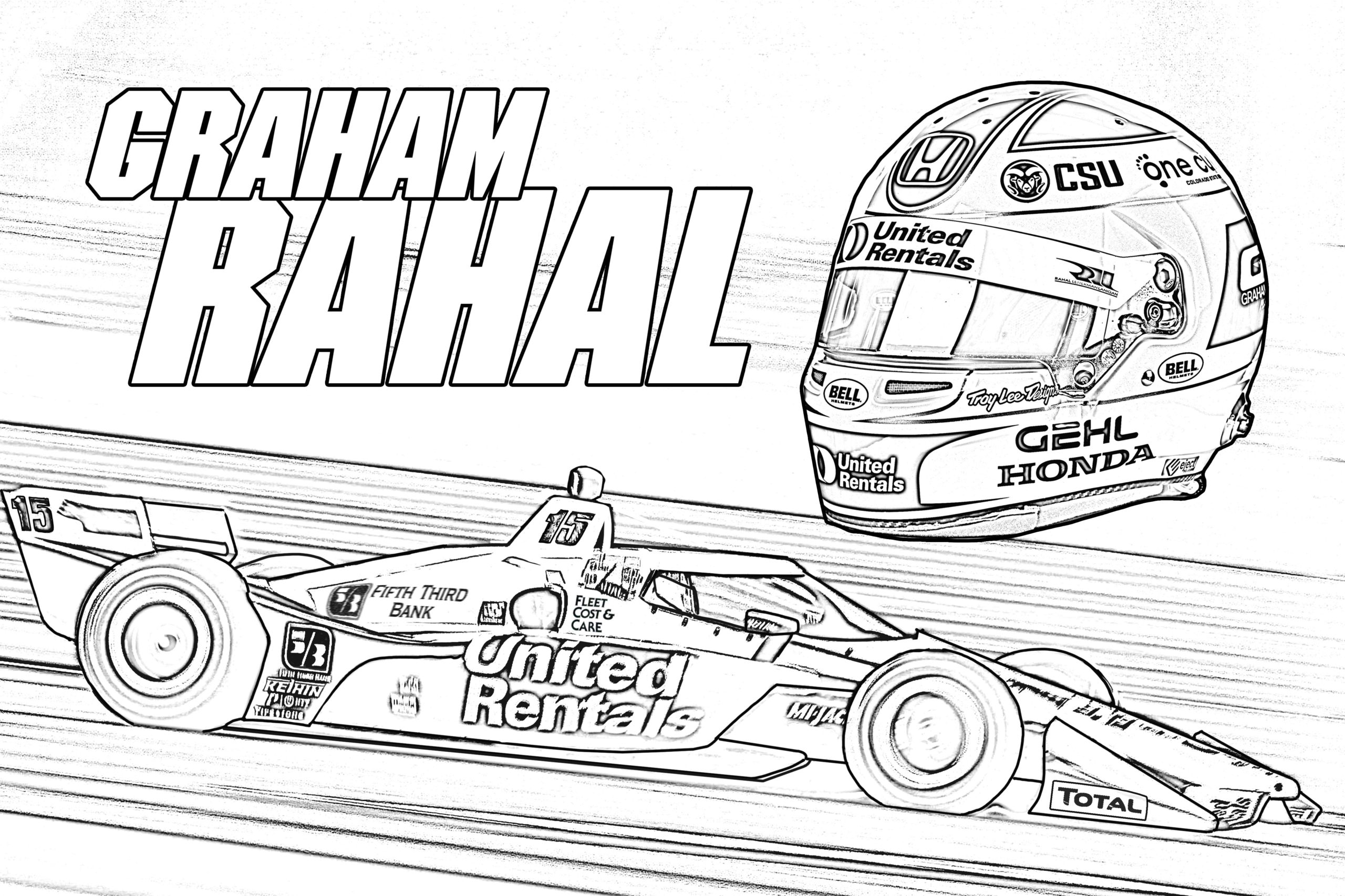 Rahal Coloring Sheets Backup Rahal Letterman Lanigan Rahal Coloring Sheets Backup Rahal Letterman Lanigan