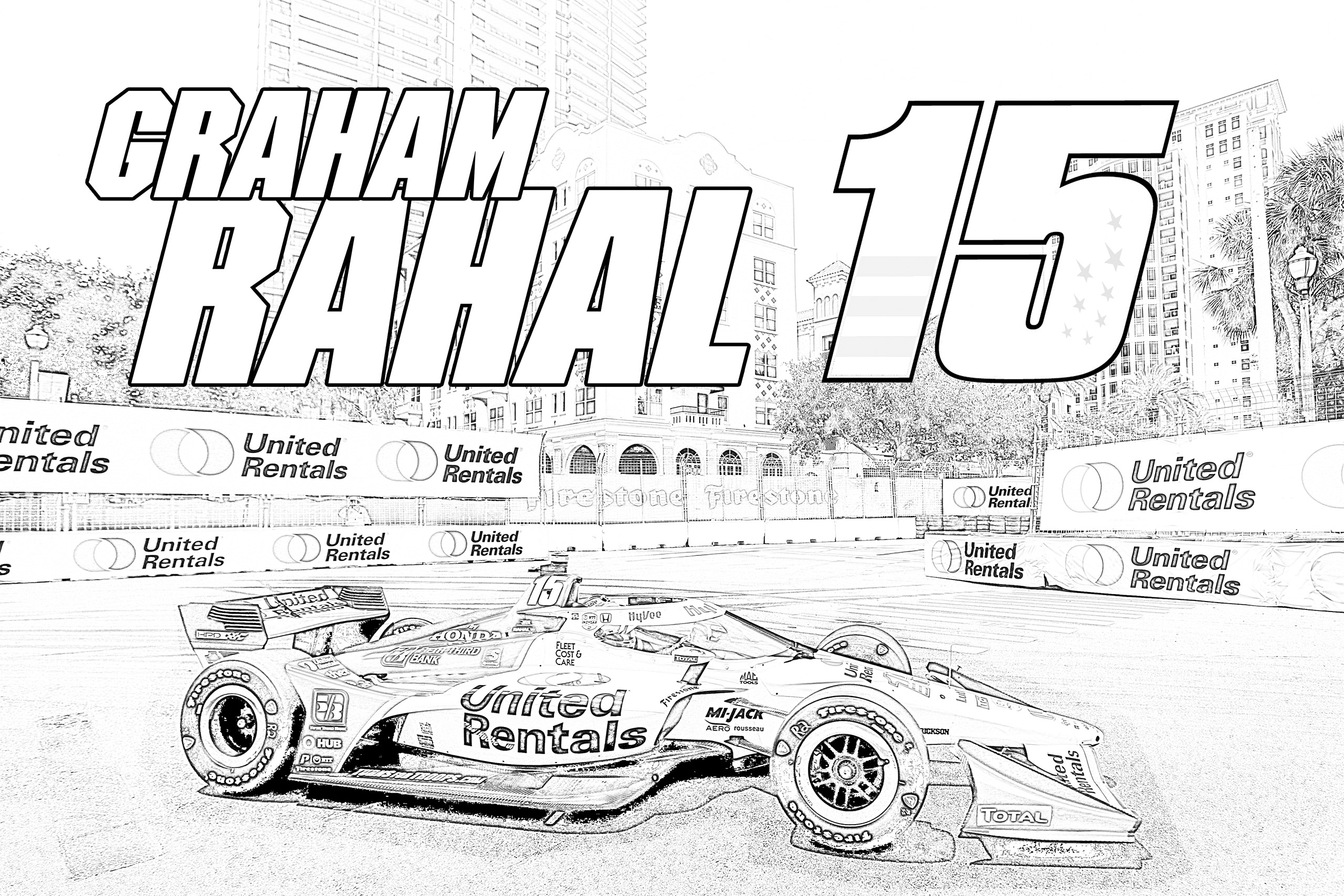 Rahal Coloring Sheets Backup Rahal Letterman Lanigan