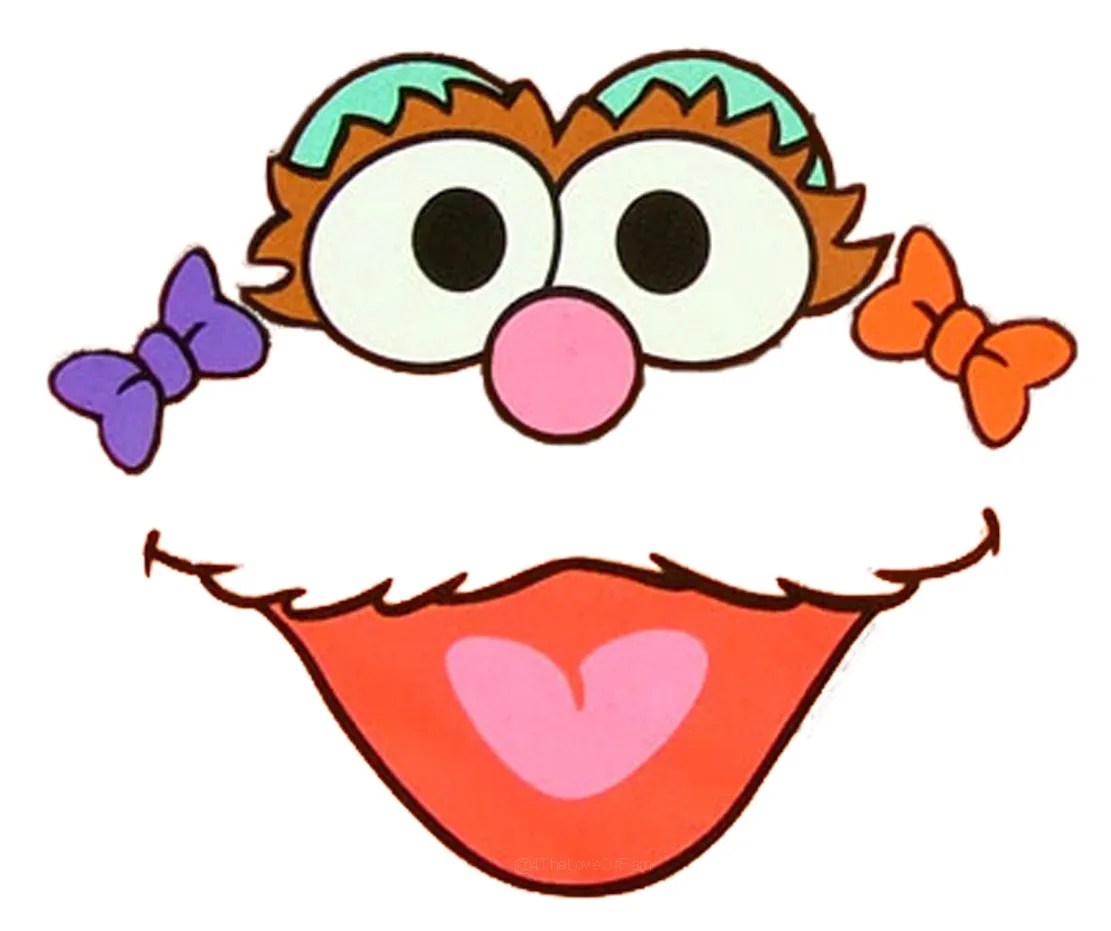 Sesame Street Printable Faces Printable Party Favors Sesame Street Printable Faces Printable Party Favors