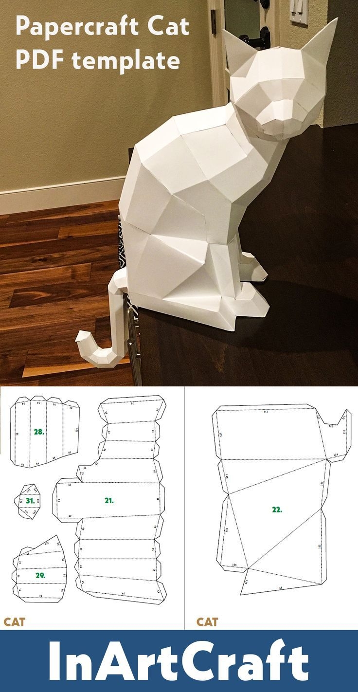 printable 3d paper animals templates printable 3d paper animals templates
