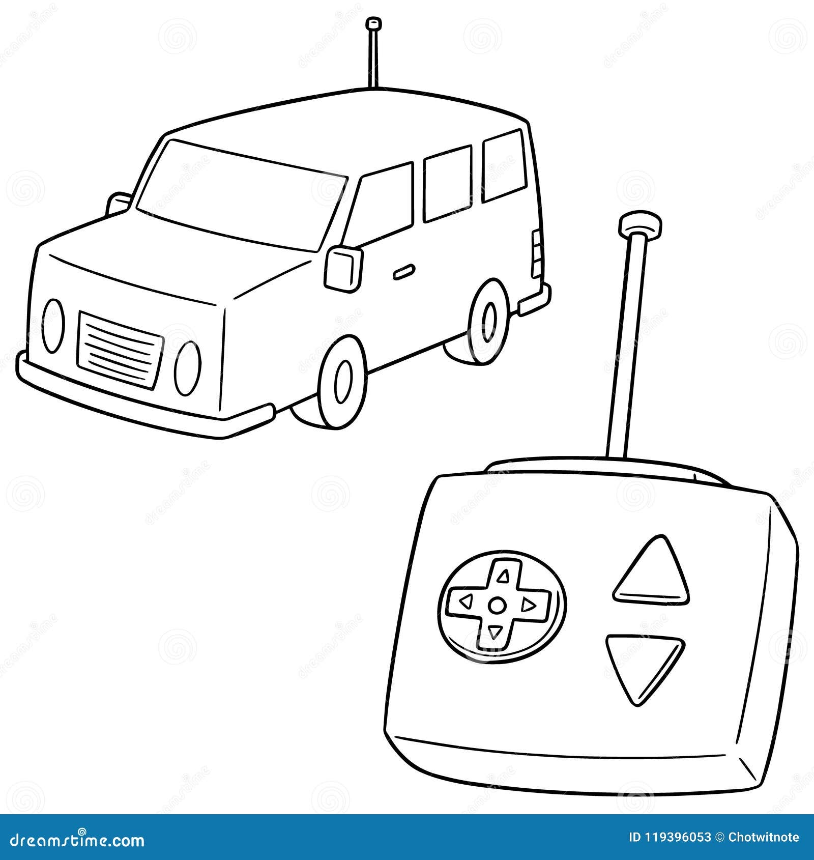 remote control car coloring page remote control car coloring page