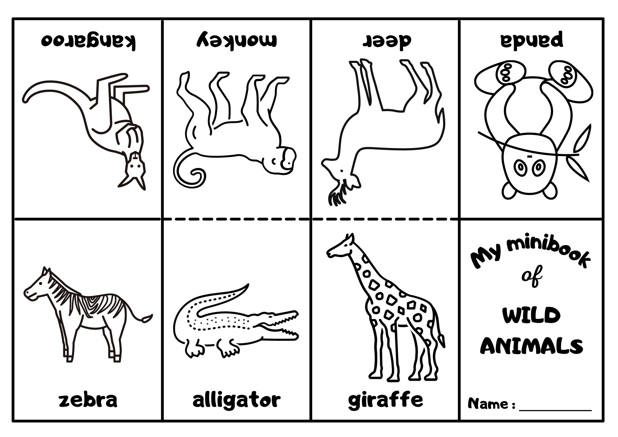 coloring book animals printable coloring book animals printable