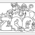 Zoo Coloring Pages Free PDF Printables Simply Love Coloring