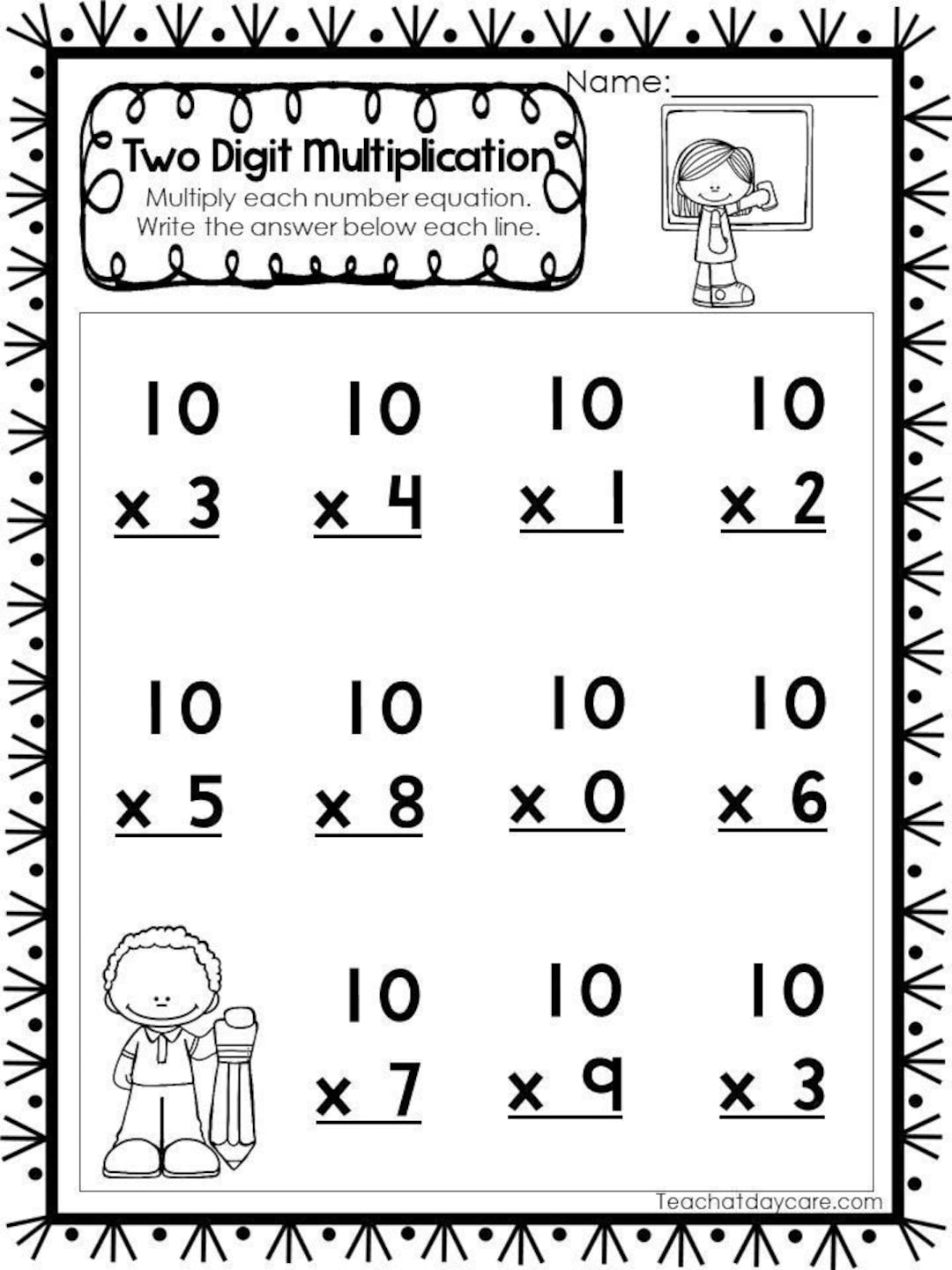 multiplication worksheets for 2nd graders multiplication worksheets for 2nd graders
