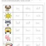 CVC Word Sounds Worksheet Have Fun Teaching