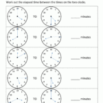 Elapsed Time Worksheets