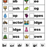 English For Kids Step By Step Beginning Consonant Blends And Digraphs Worksheets