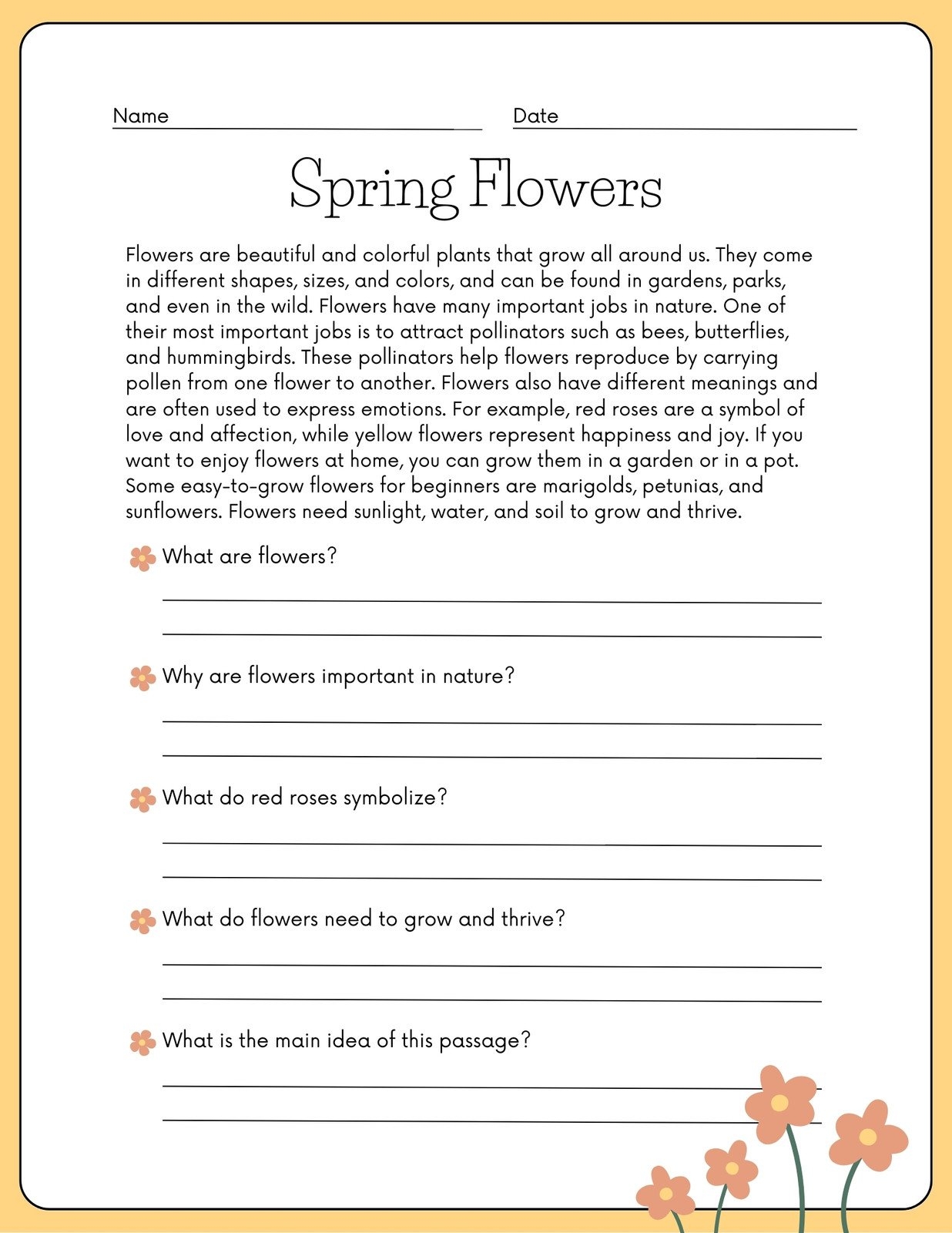 Free Custom And Printable Reading Worksheet Templates Canva Free Custom And Printable Reading Worksheet Templates Canva