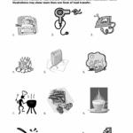 Heat Transfer Worksheet Conduction Convection Radiation