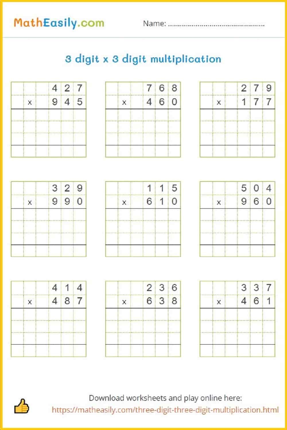 multiplication by 3 worksheets multiplication by 3 worksheets