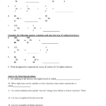 Nuclear Chemistry Worksheet 1 And 2 Exercises Nuclear Physics Docsity