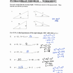 Pythagorean Theorem Worksheet Answer KEY KEY NAME PYTHAGOREAN THEOREM WORKSHEET For Each Triangle Studocu