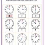Telling Time Worksheets