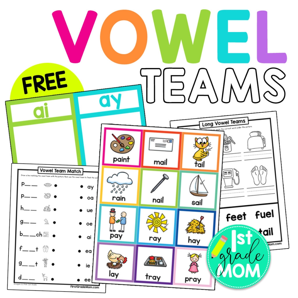 Vowel Team Worksheets Vowel Team Worksheets